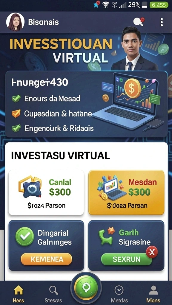 bebasmax - Tampilan antarmuka yang menarik dan intuitif.