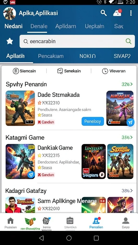 cw8888 - Karakter utama yang penuh warna dan ceria.