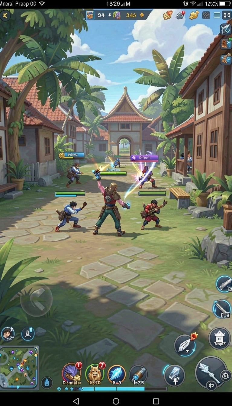 ggg888 - Screenshot memperlihatkan mode multiplayer yang aktif.