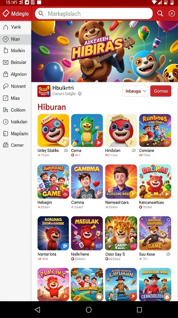 h03 - Mode multiplayer yang seru dengan teman-teman.