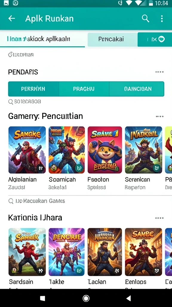 k3k3 - Karakter unik yang membuat permainan semakin menarik.