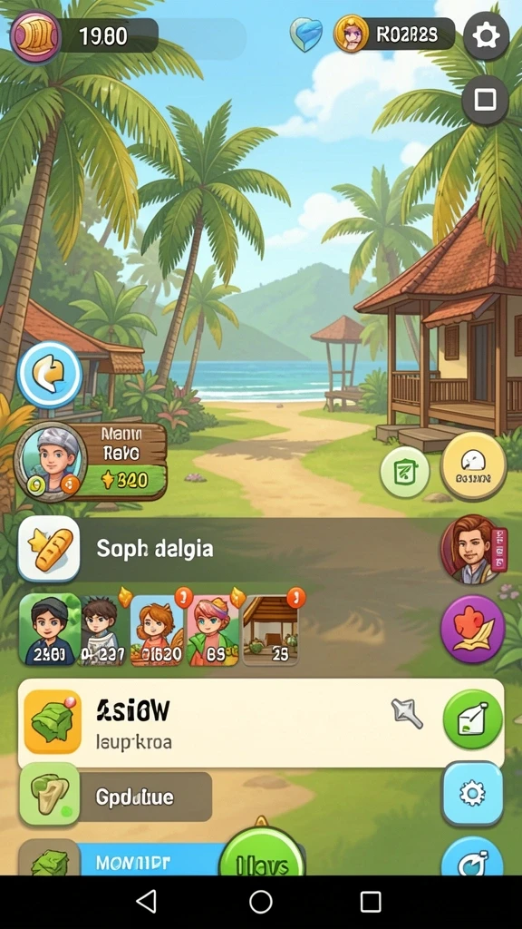 rafa88 - Fitur interaksi sosial untuk terhubung dengan pemain lain.