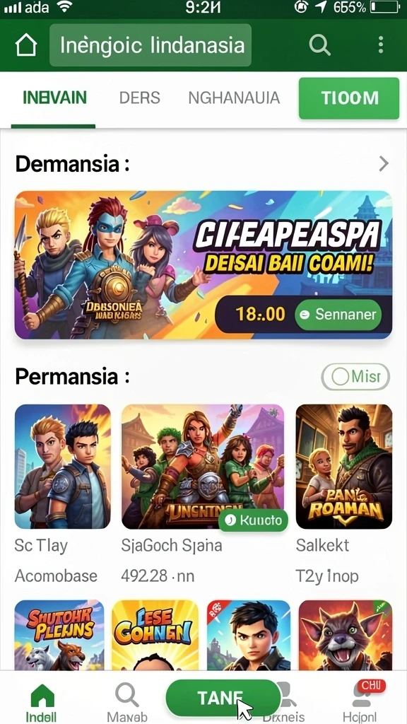 sakti77 - Karakter-karakter unik dengan kemampuan masing-masing.