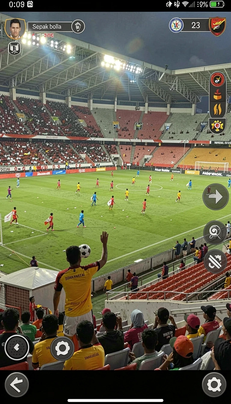 sl999 - Tangkapan layar menunjukkan karakter utama dalam aksi.